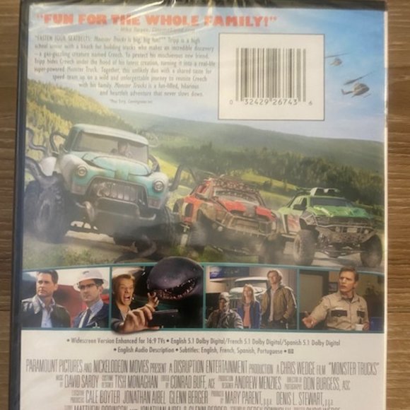 MONSTER TRUCKS DVD - Picture 2 of 3